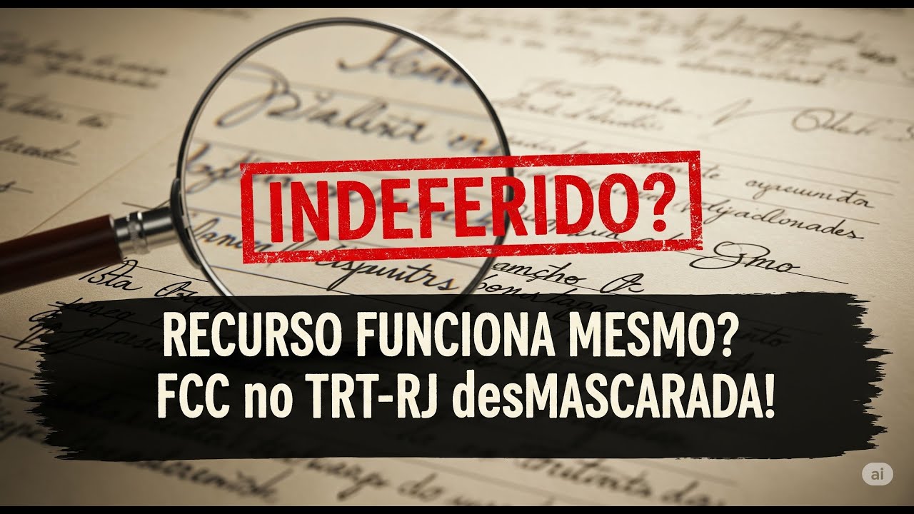 Concurso TRT 01 (TRT-RJ): A FCC aceita Recursos? Saiba Tudo sobre como aumentar sua nota