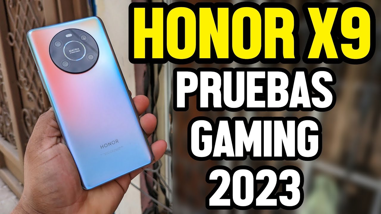 HONOR X9 4G PRUEBAS GAMING!! FREE FIRE 8K 120FPS EN 2023