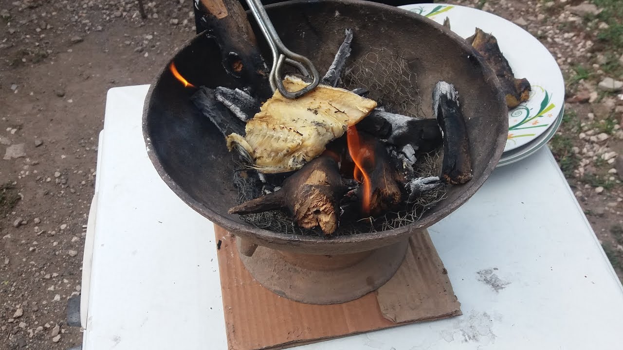 Roasted , Fried Saltfish