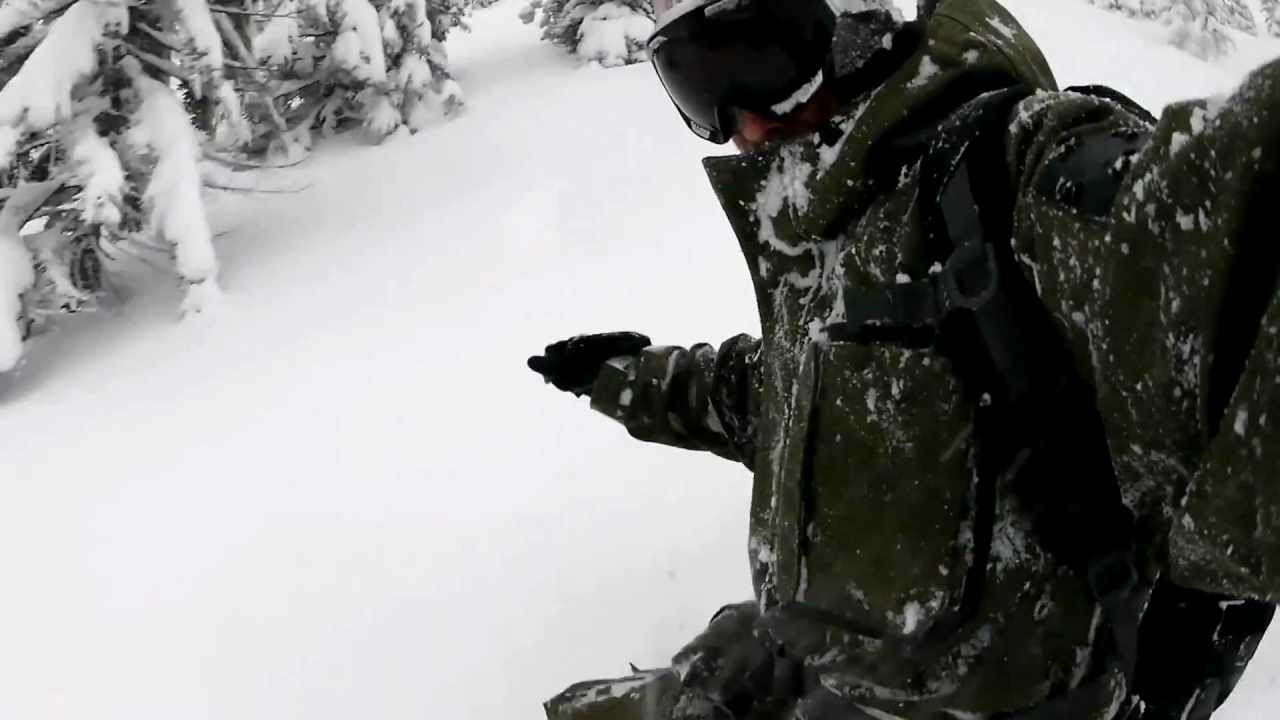 Outback Tom Dick Bowl Pow turns
