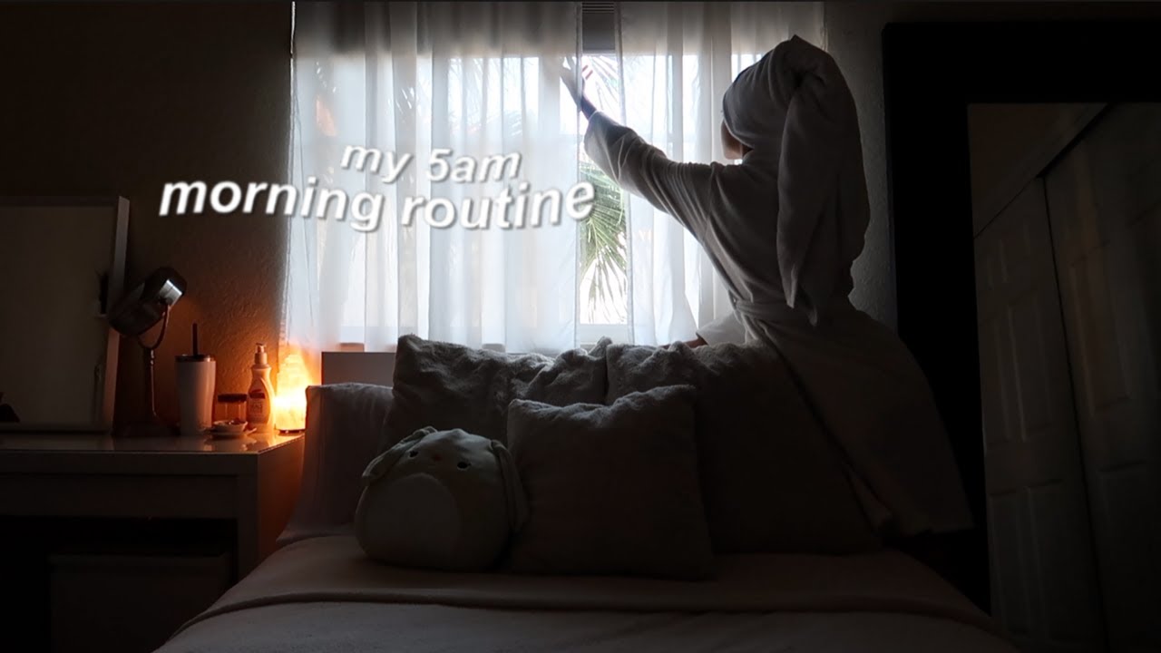 my 5am morning routine