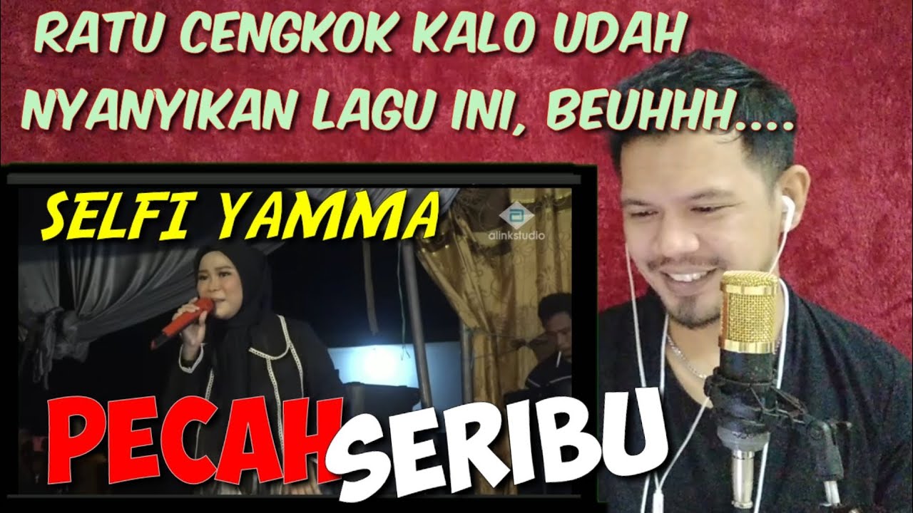 SELFI YAMMA - PECAH SERIBU WITH ALINK MUSIK | UJANG HALU REACTION