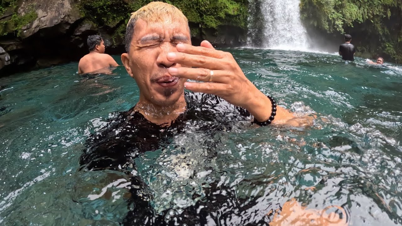 Subrang lamig ng tubig parang may yelo 🥶taytay falls LAGUNA