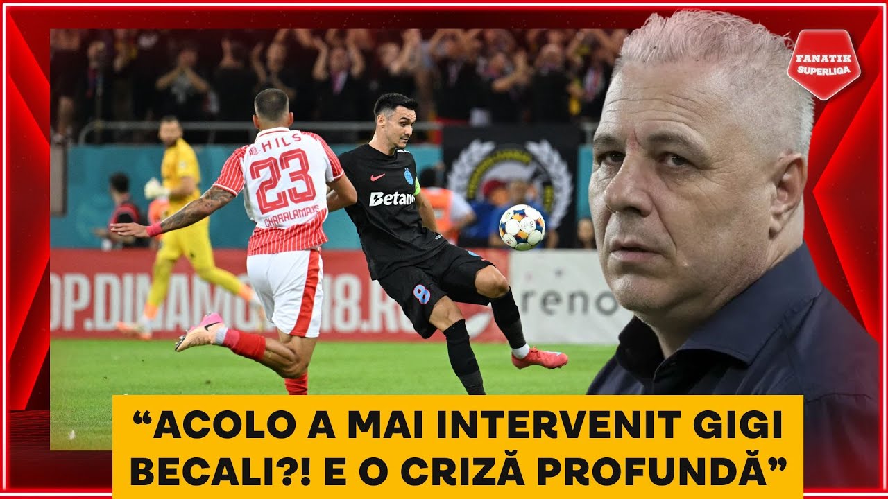 Marius Sumudica A EXPLICAT CUM A FACUT-O PRAF Dinamo pe FCSB: “NU EXISTA ASA CEVA IN DERBY”