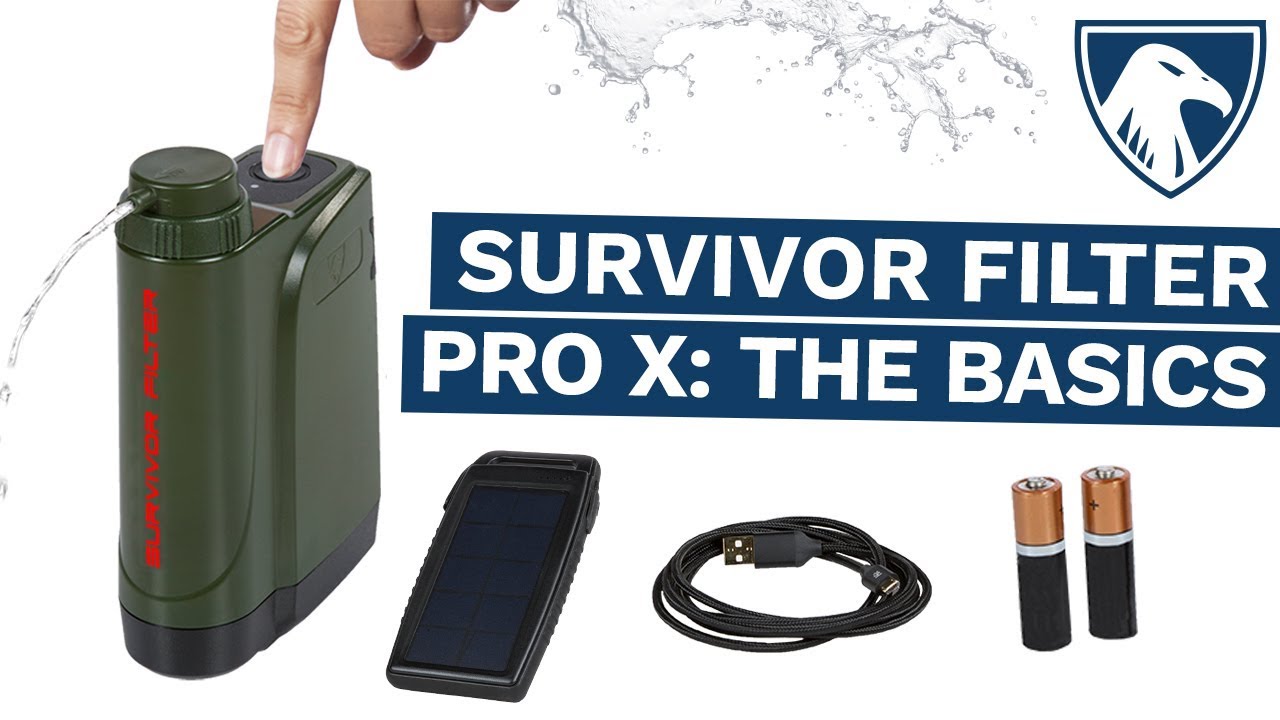 Survivor Filter PRO X: How To Use
