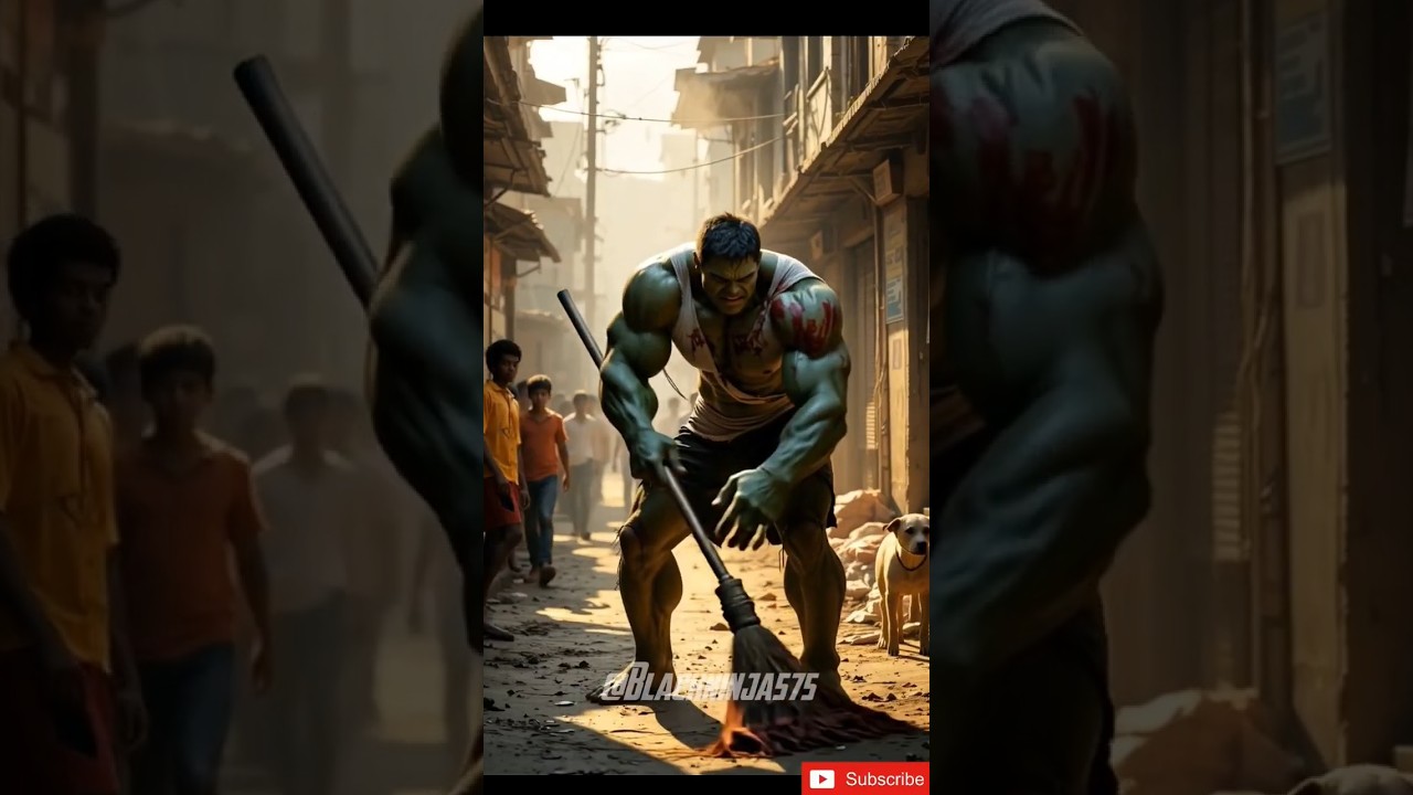 Superheroes Sweeping Streets | Emotional Redemption of Avengers 💔 | Hulk, Thor, Spider-Man, Deadpool