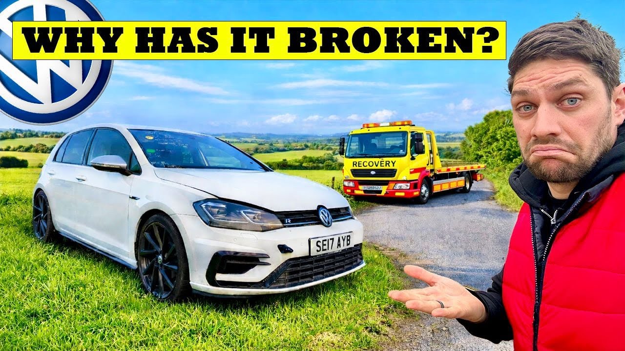 I BOUGHT A CHEAP NON RUNNER VW GOLF R FROM AUCTION!...