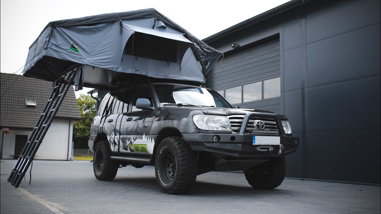 Namiot dachowy Missisipi 220 + przedsionek - Rozkładanie - WildCamp