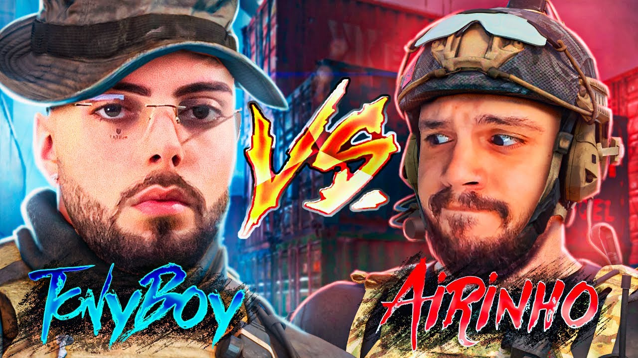 DESAFIEI o AIRINHO JOGA para um X1 no COD