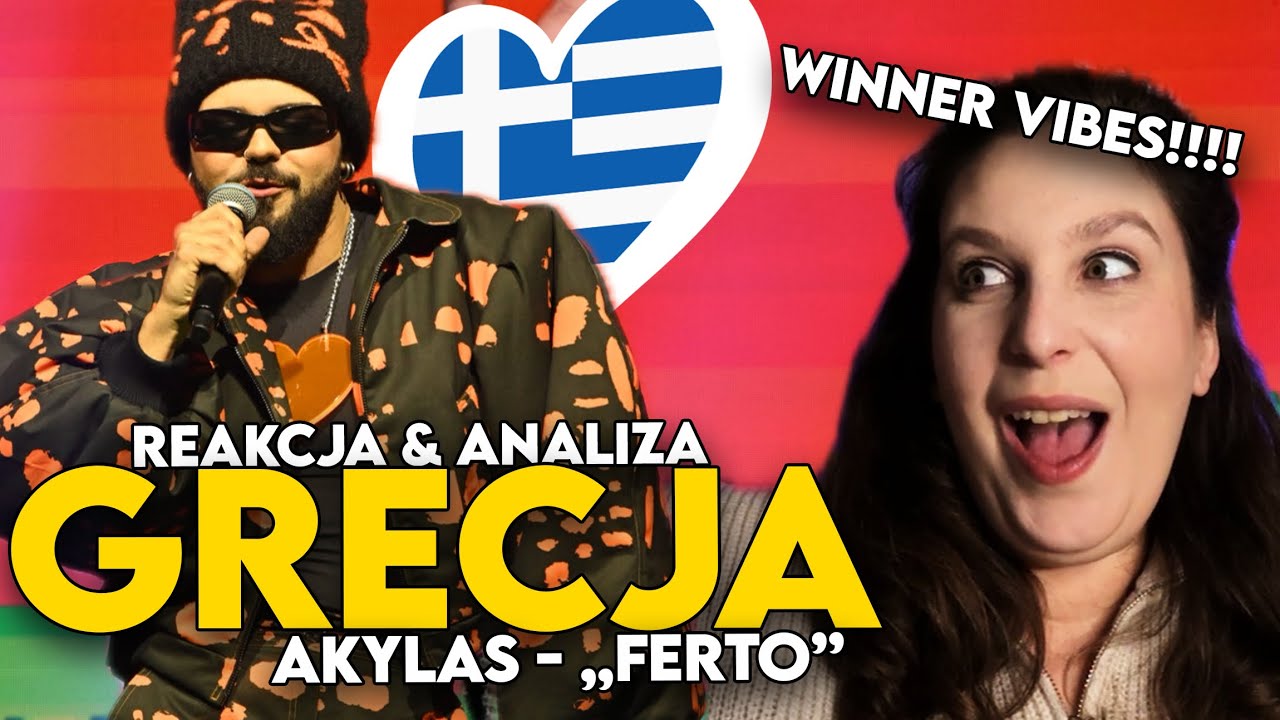🇬🇷 Akylas -  Ferto REACTION | Eurowizja 2026 Grecja | Eurovision 2026 Greece