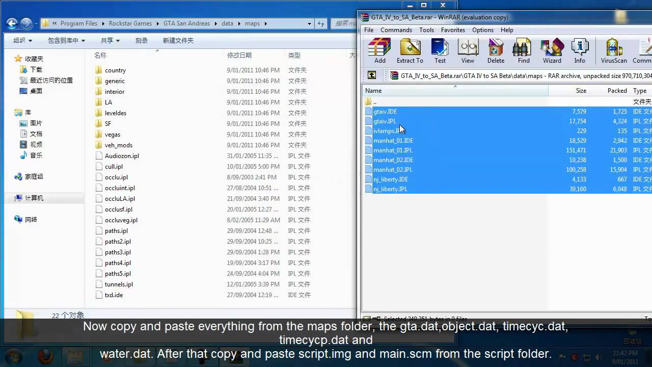 GTA IV TO SA Tutorial