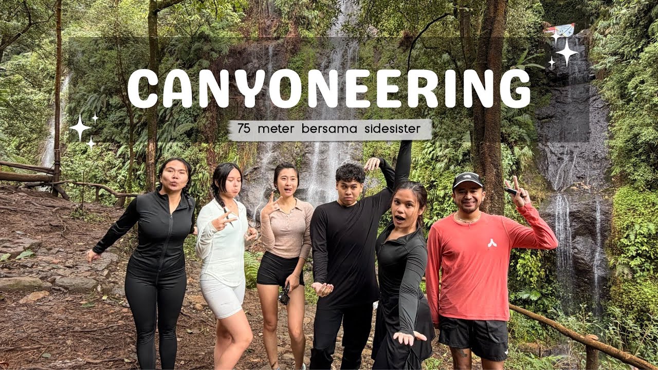 CANYONEERING 75 METER, GA KUAT JUJUR