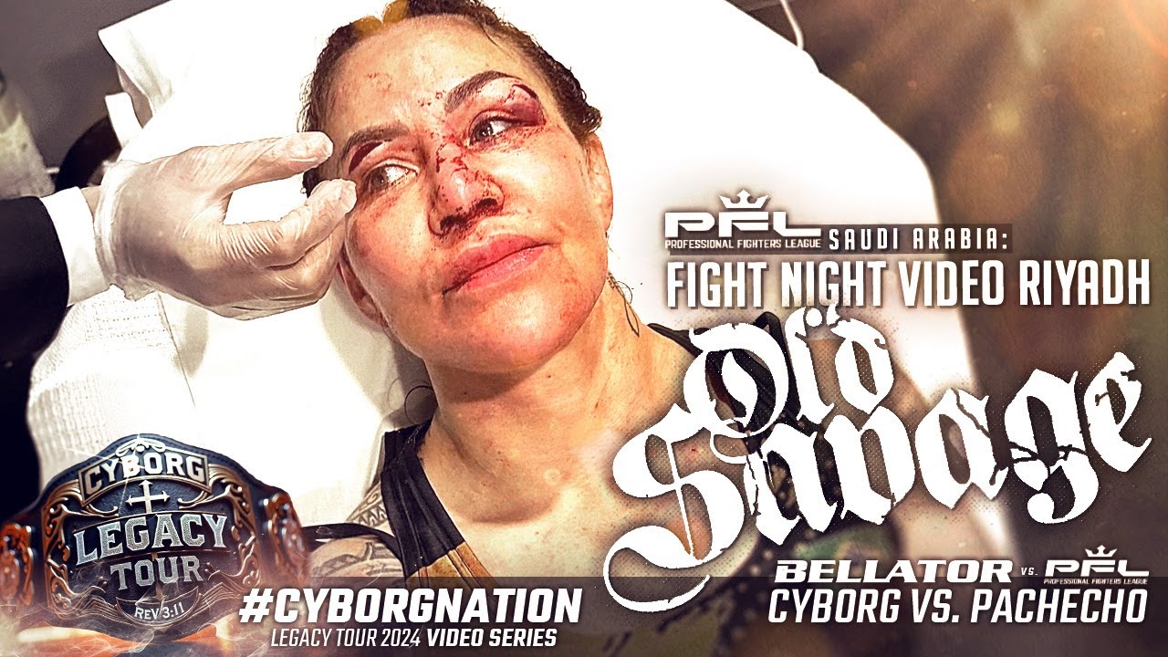 Cris Cyborg brings Women's MMA to Riyadh Saudi Arabia PFL World Champ Fight night MMA Documentary