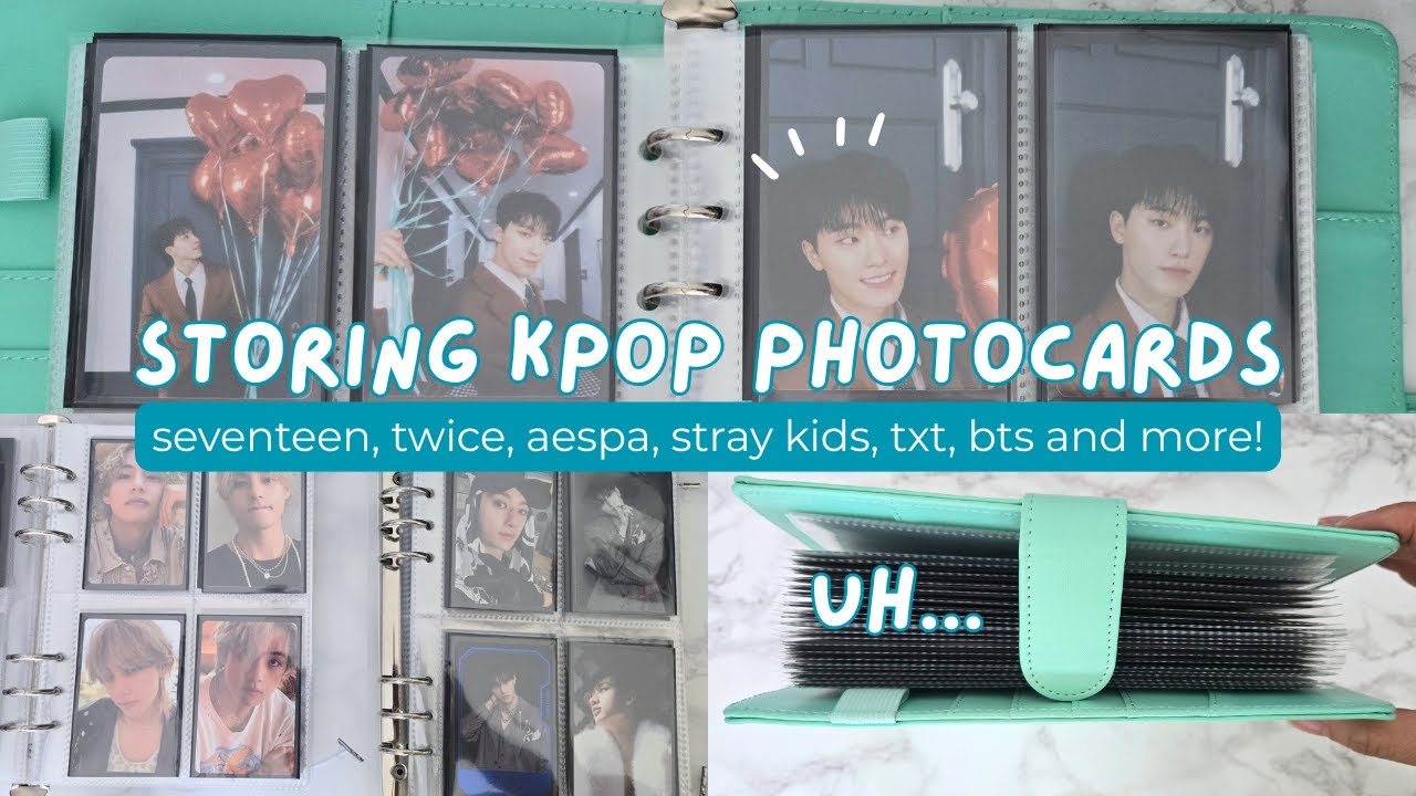 ☆ Storing my beginner kpop photocard collection pt. 1 + Mid-year collection plans