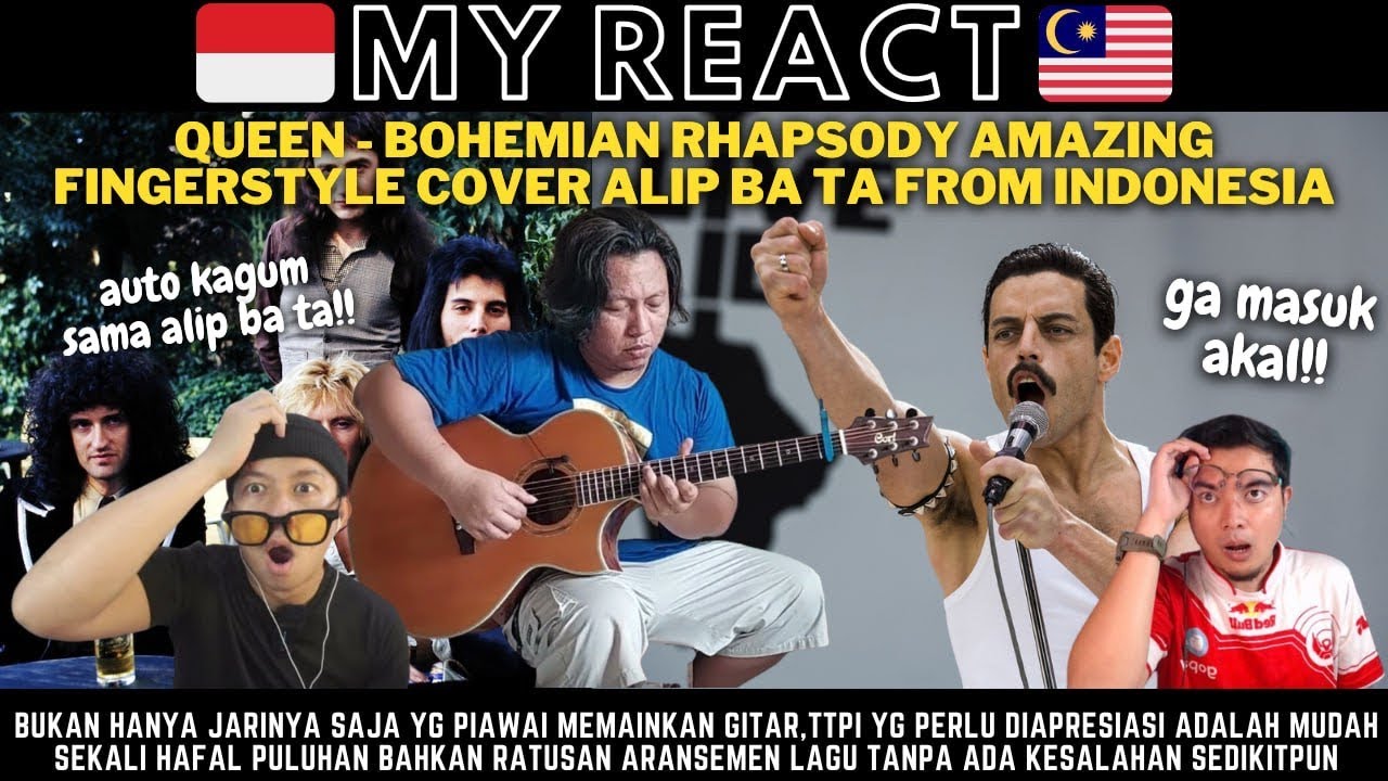 MUANTAPP BUUAANGET!! QUEEN BOHEMIAN RHAPSODY VERSI ALIP BA TA