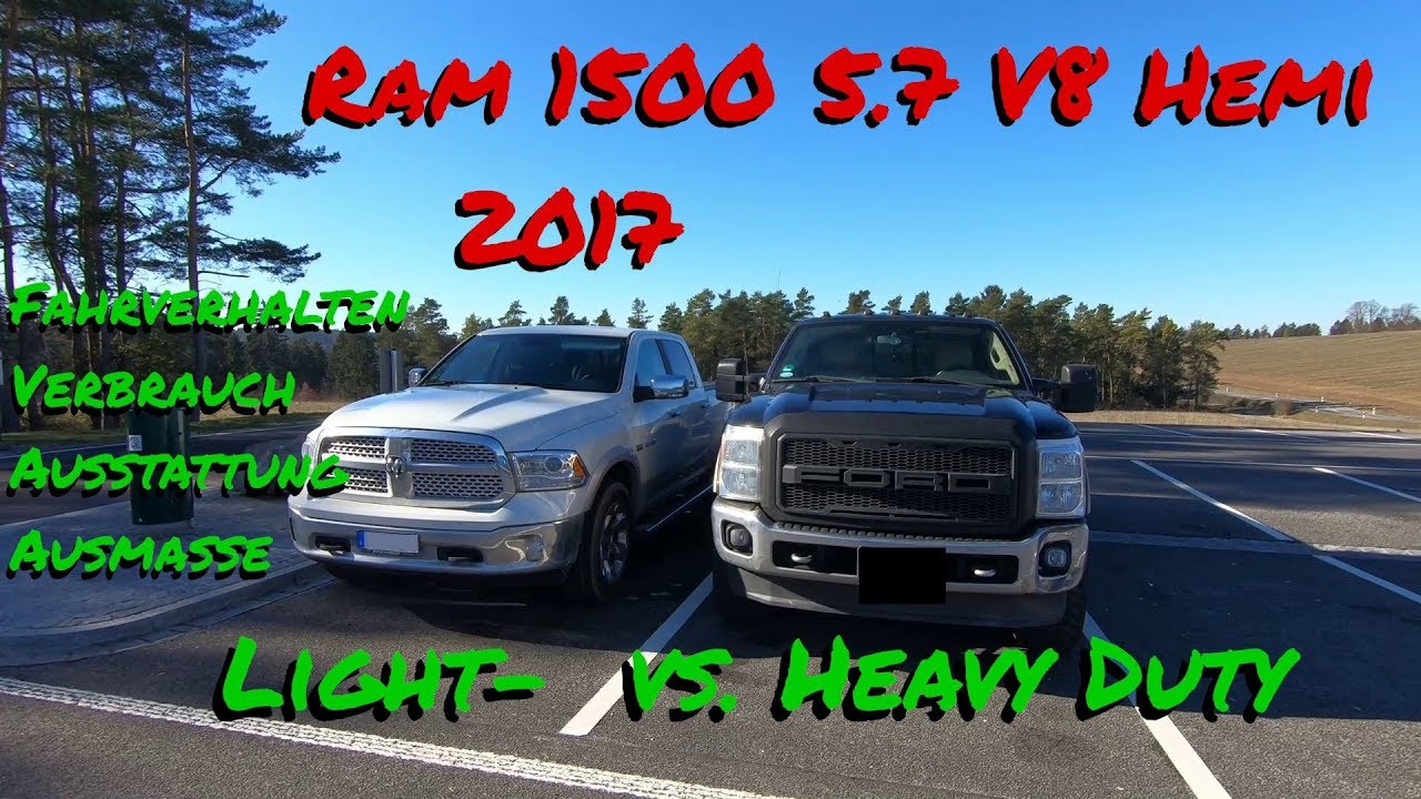 Der weiße Riese | RAM 1500 2017 5.7 V8 Hemi