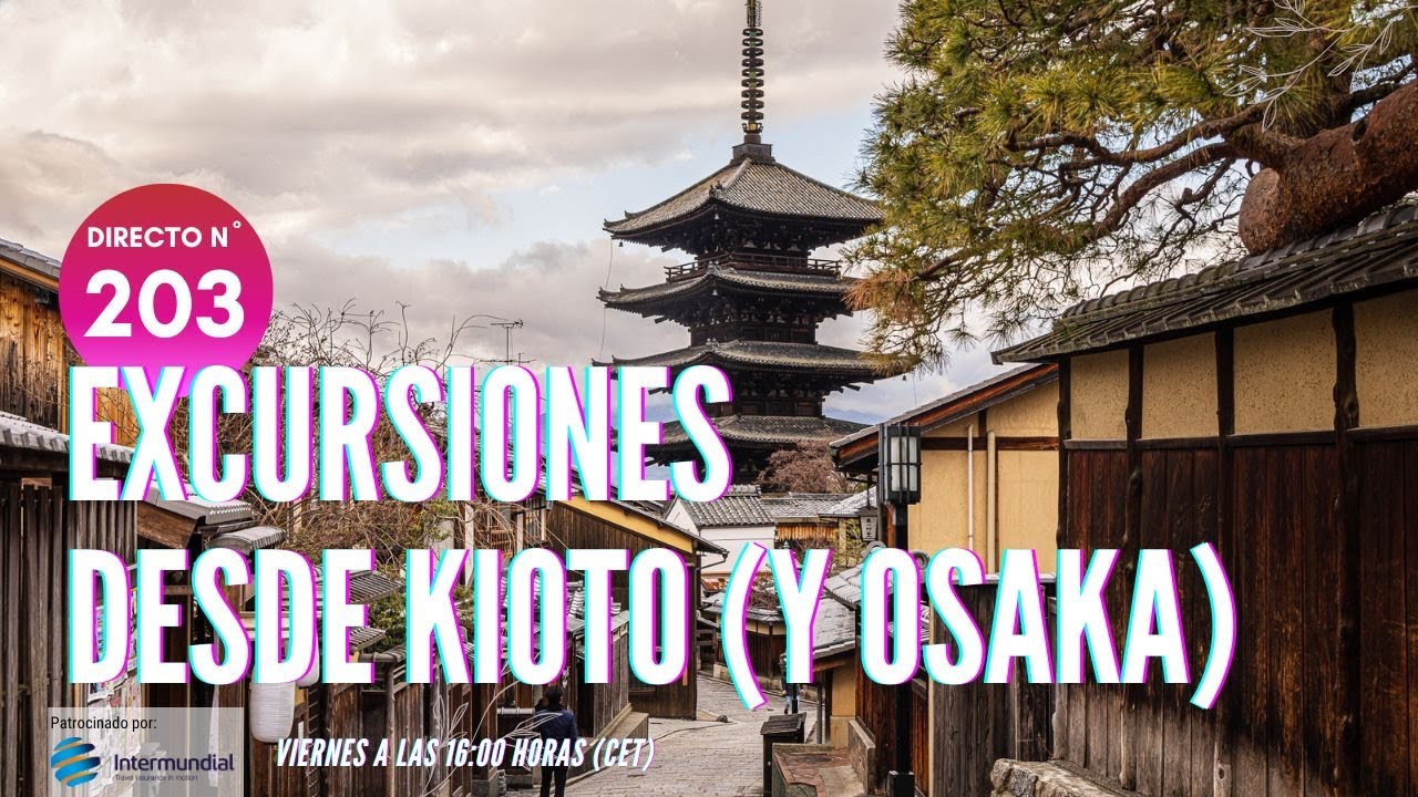 EXCURSIONES DESDE KIOTO (Y OSAKA)  🇯🇵 JAP&Oacute;N EN DIRECTO N&ordm; 203