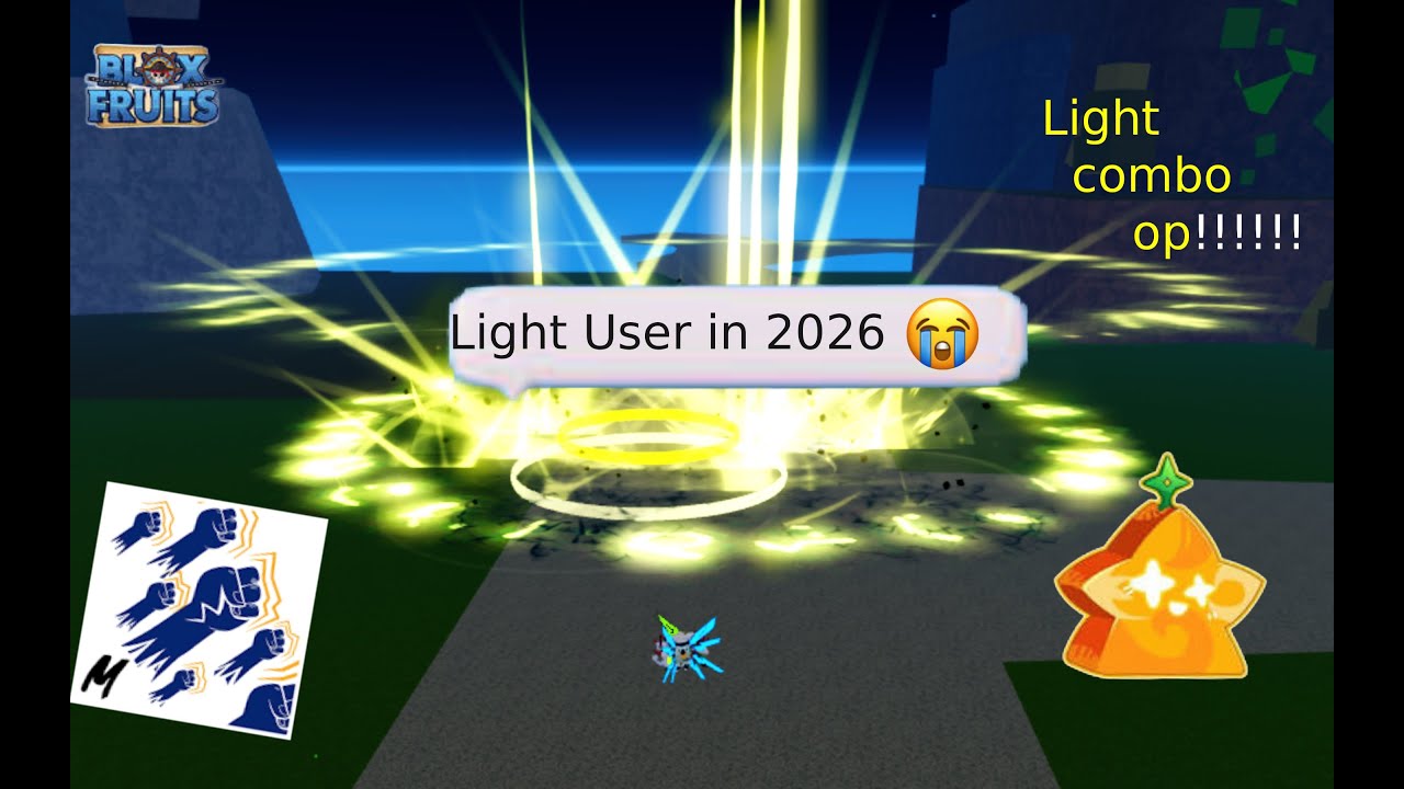 This Light Fruit One Shot Combo Is OP😂🔥|Blox Fruit