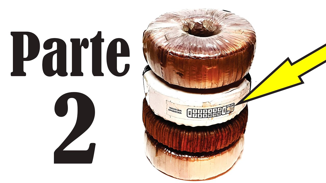 TORTA TOROIDAL PARTE 2 MEGA TOROIDE TRANSFORMADOR TOROIDAL Recalibrando