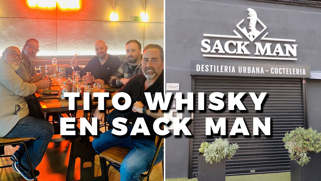 TITO WHISKY TOUR por España : VISITA A LA DESTILERIA SACK MAN EN ESPAÑA 🥃 | Tito Whisky