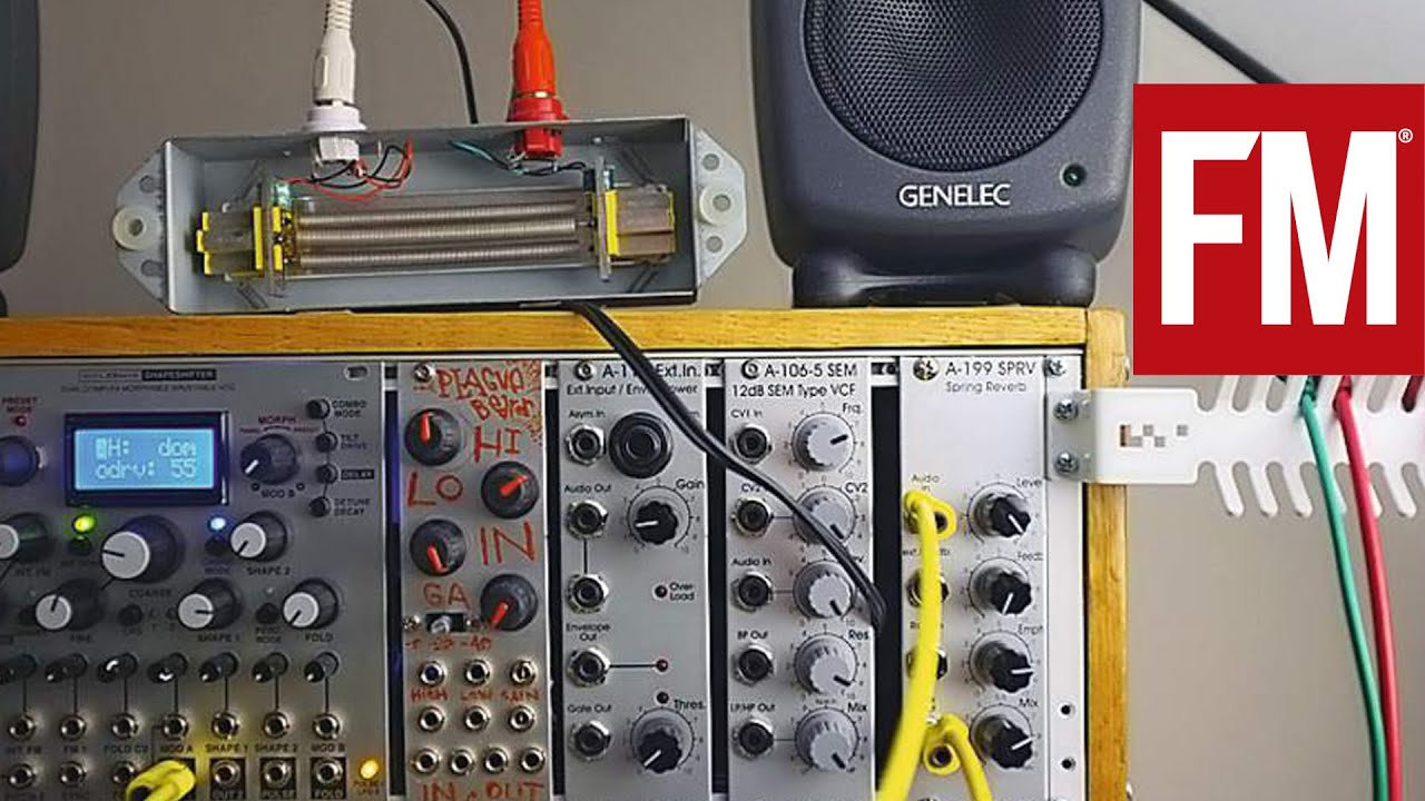 Modular Monthly: Exploring spring reverbs