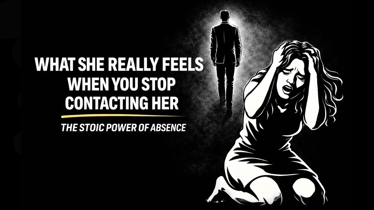 What She Really Feels When You Stop Contacting Her — The Stoic Power of Absence