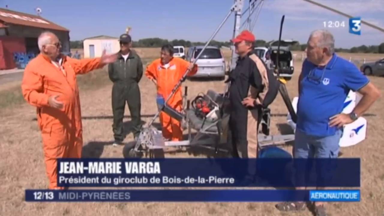 Reportage FR3  au Bois de la Pierre le 27/08/2016