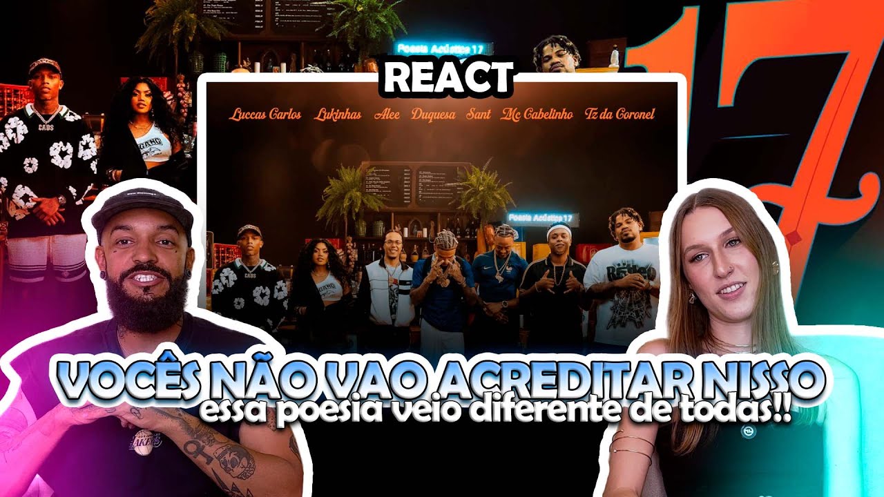 Poesia Acústica #17 | NA ATIVIDADE REACT #892