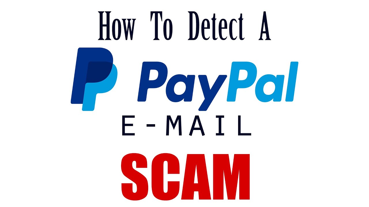 How to Detect a PayPal email scam