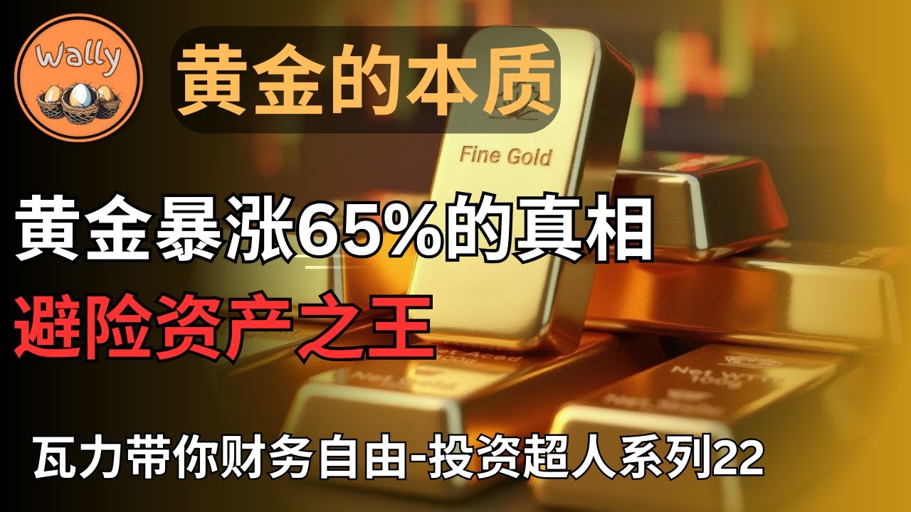 黄金的本质 | 2025年黄金暴涨65%的真相 | 央行狂买、黄金价格突破$5000！| 避险资产之王