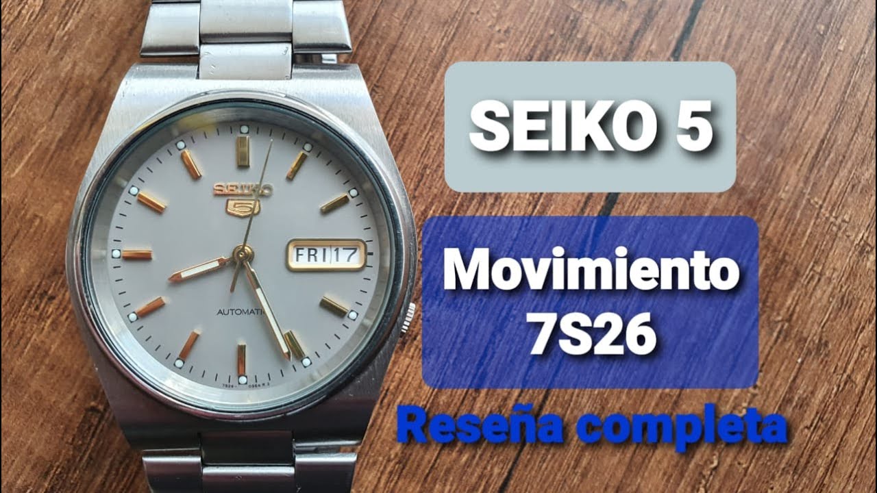 Seiko 5 completo Reseña completa
