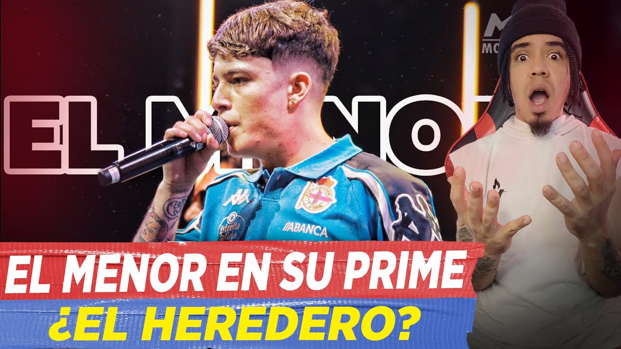 ¿EL MENOR ESTA EN SU PRIME? 🧐 EL HEREDERO AL TRONO 🏆 LAS MEJORES RIMAS DEL MENOR 2024