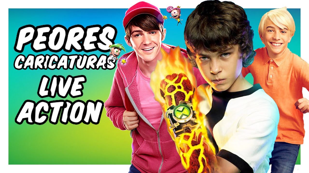 Los 10 Peores Live Action Basados en Caricaturas