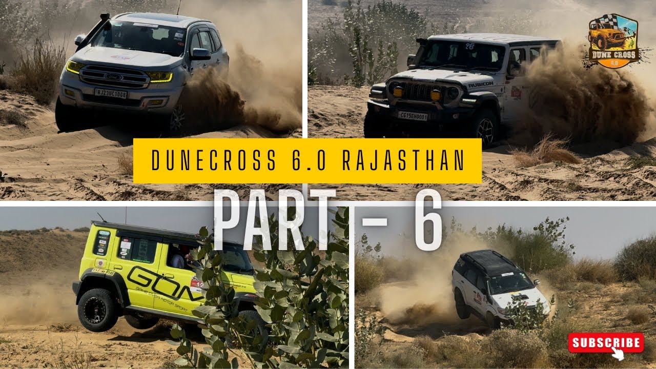 Crazy Machines at DuneCross 6.0 Bikaner, Rajasthan || Part - 6