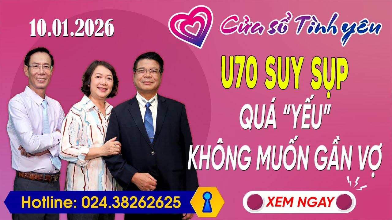 Nghe Cửa Sổ Tình Yêu Ngày 10/01/2026 | Tư Vấn Chuyên Thầm Kín | Đinh Đoàn, Hoàng Thúy Hải, Thành Văn