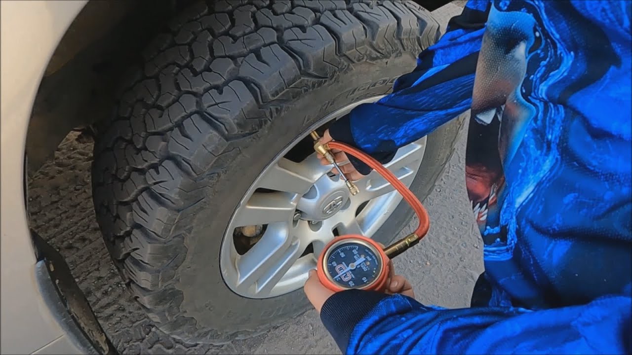 4wd tyre pressures for beach driving and driving offroad - BBA Tips EP8