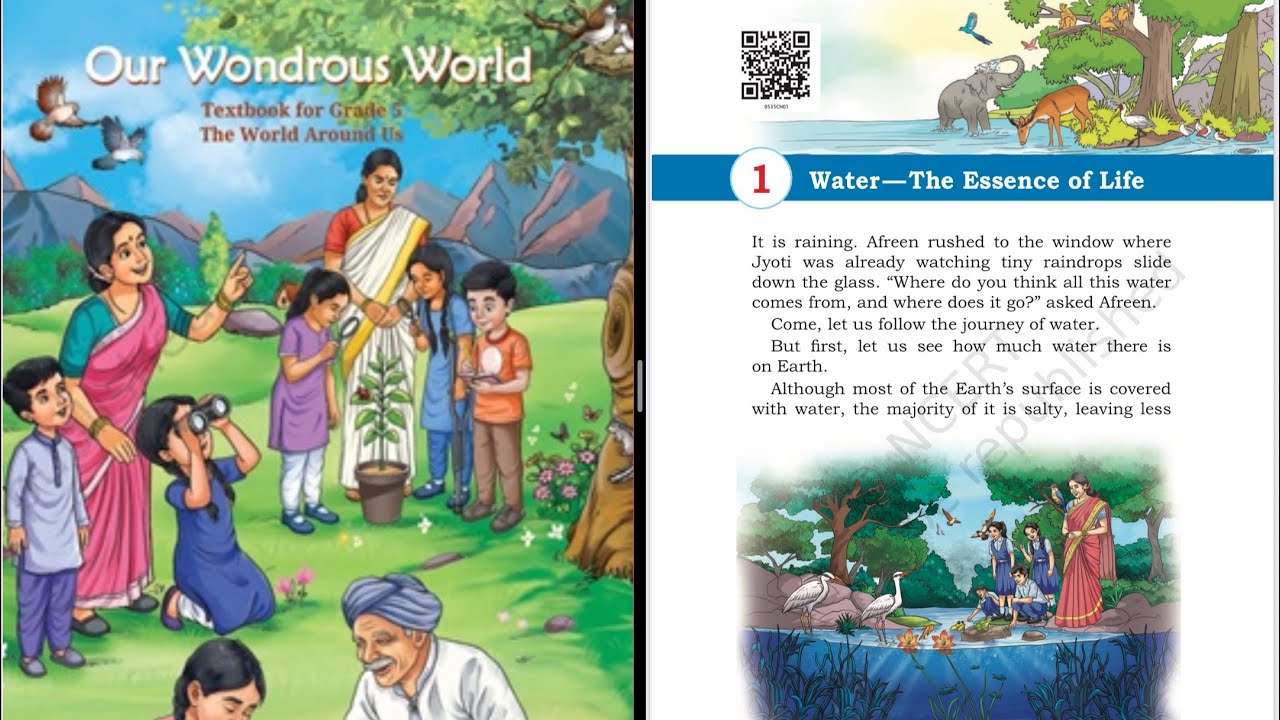 Water- The Essence of Life CLASS-5 NEW NCERT Chapter-1 OUR WONDROUS WORLD ​⁠ EVS 