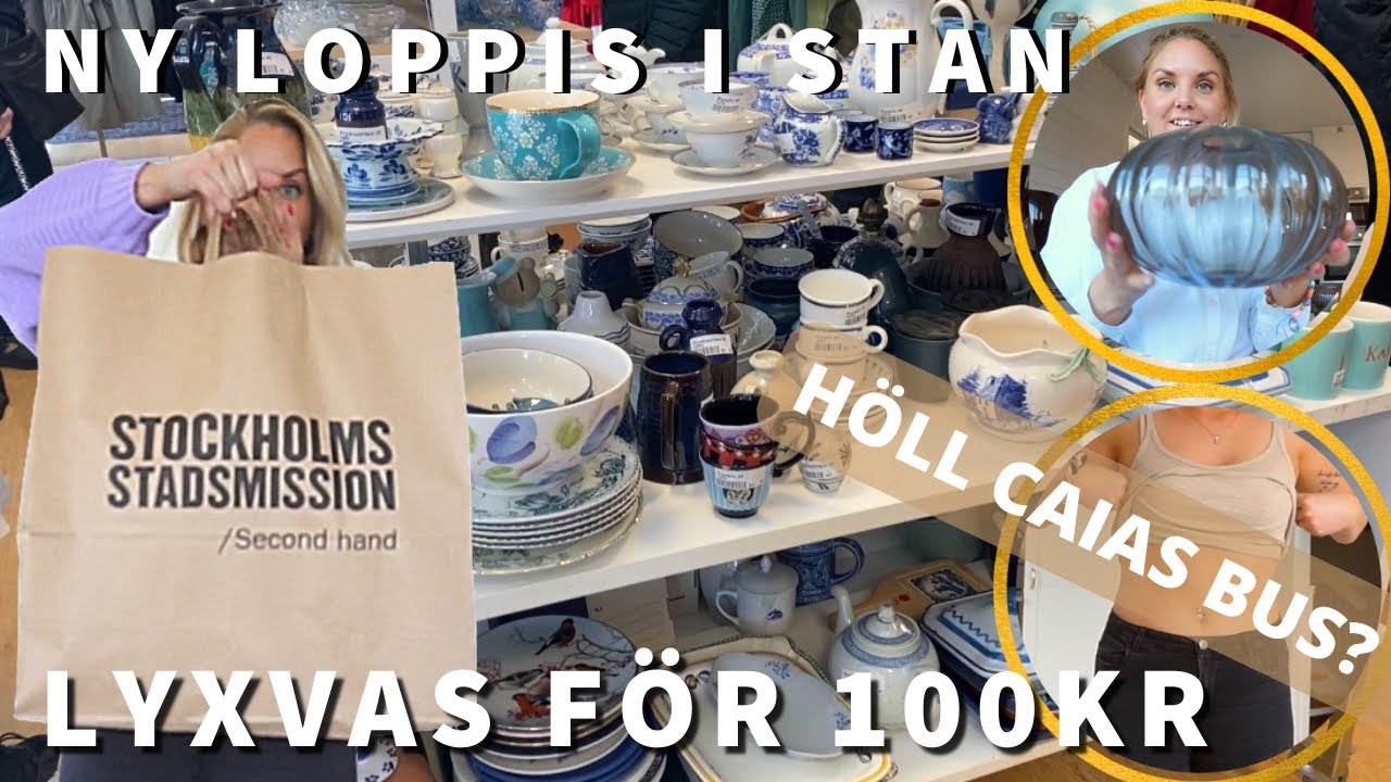 VLOGG 22 - NYÖPPNAD LOPPIS, BUDGET VS LYX, HÖLL CAIAS BRUN UTAN SOL?