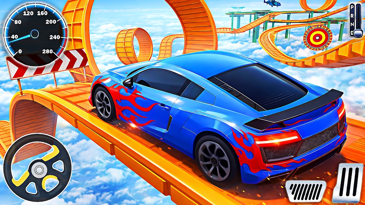 Mega Ramps GT Car Stunt Master - Impossible Race Car Tracks Game 3D | Android Gameplay | Part 2