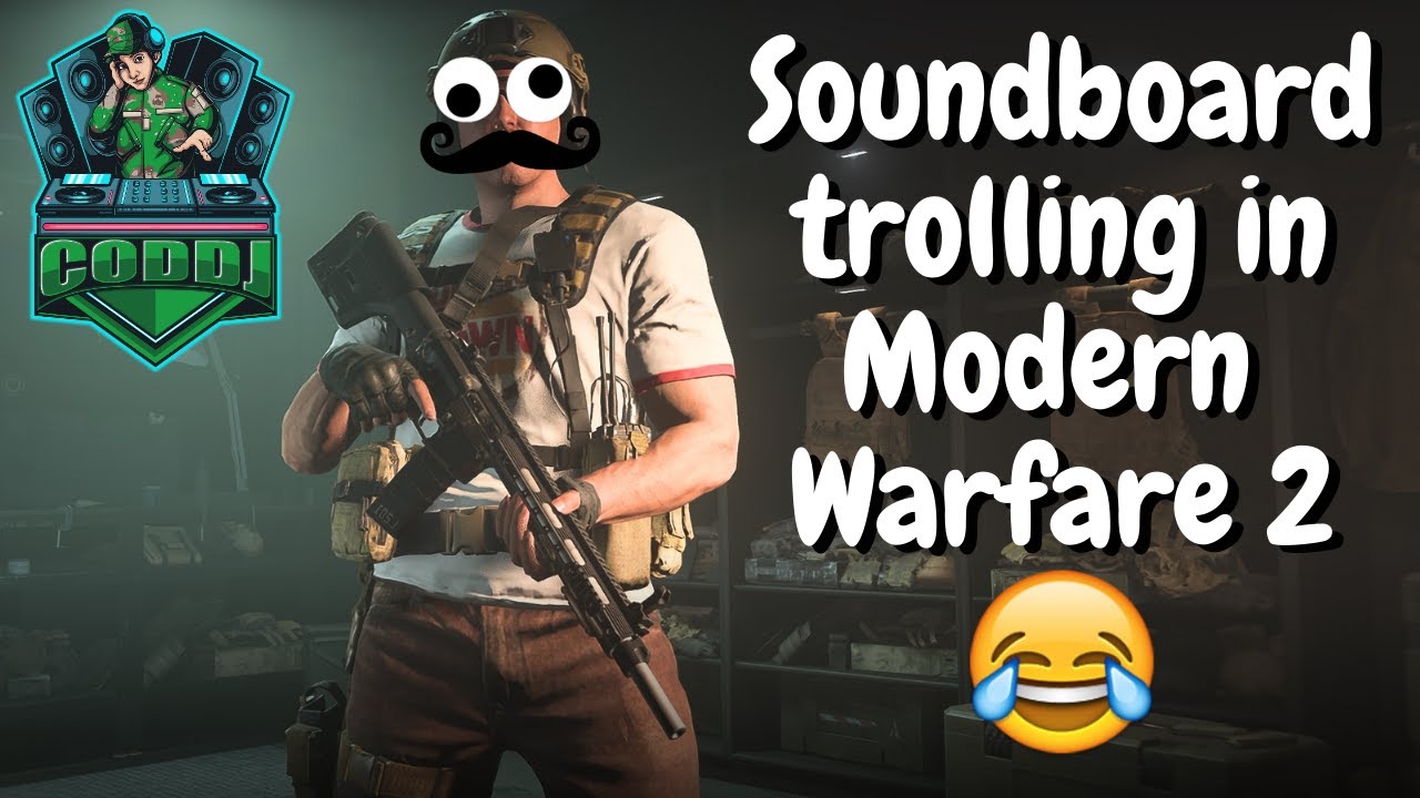 SOUNDBOARD TROLLING IN MW2!