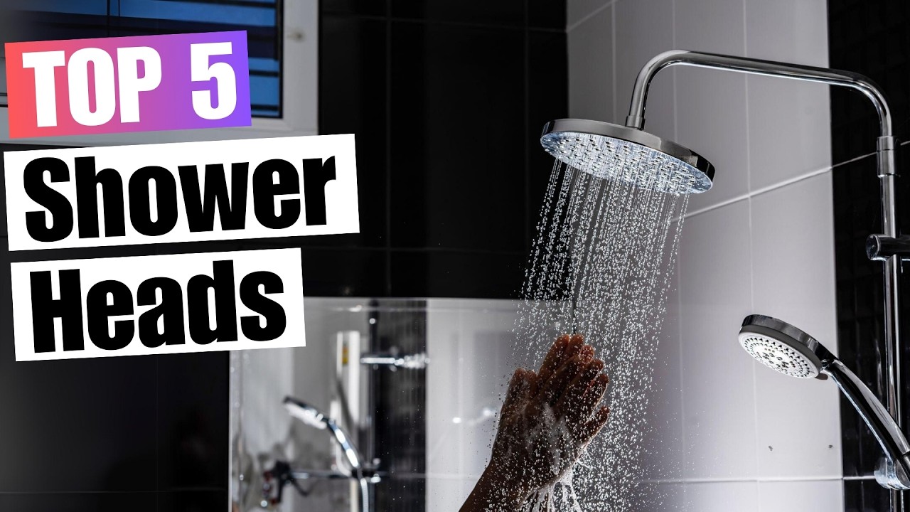 5 Best Shower Heads for 2025 | Luxury, Pressure, and Style! | Top Picks