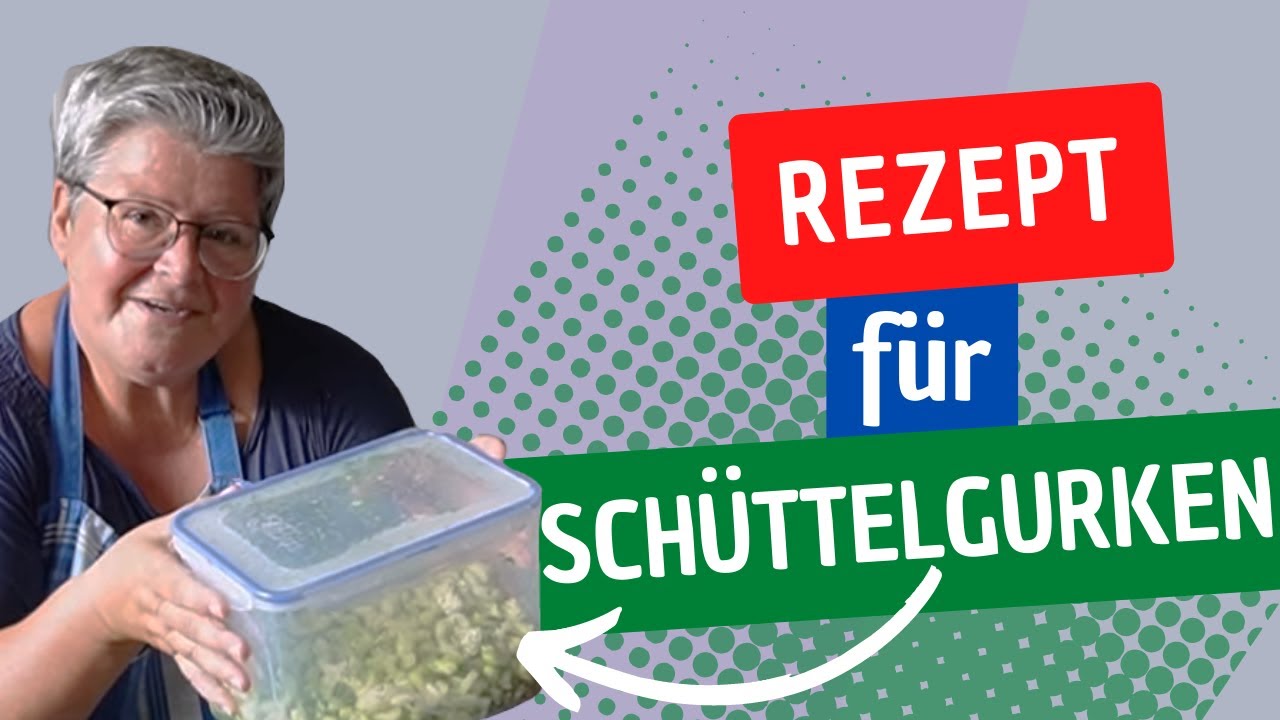 Schüttelgurken einfach, schnell und lecker