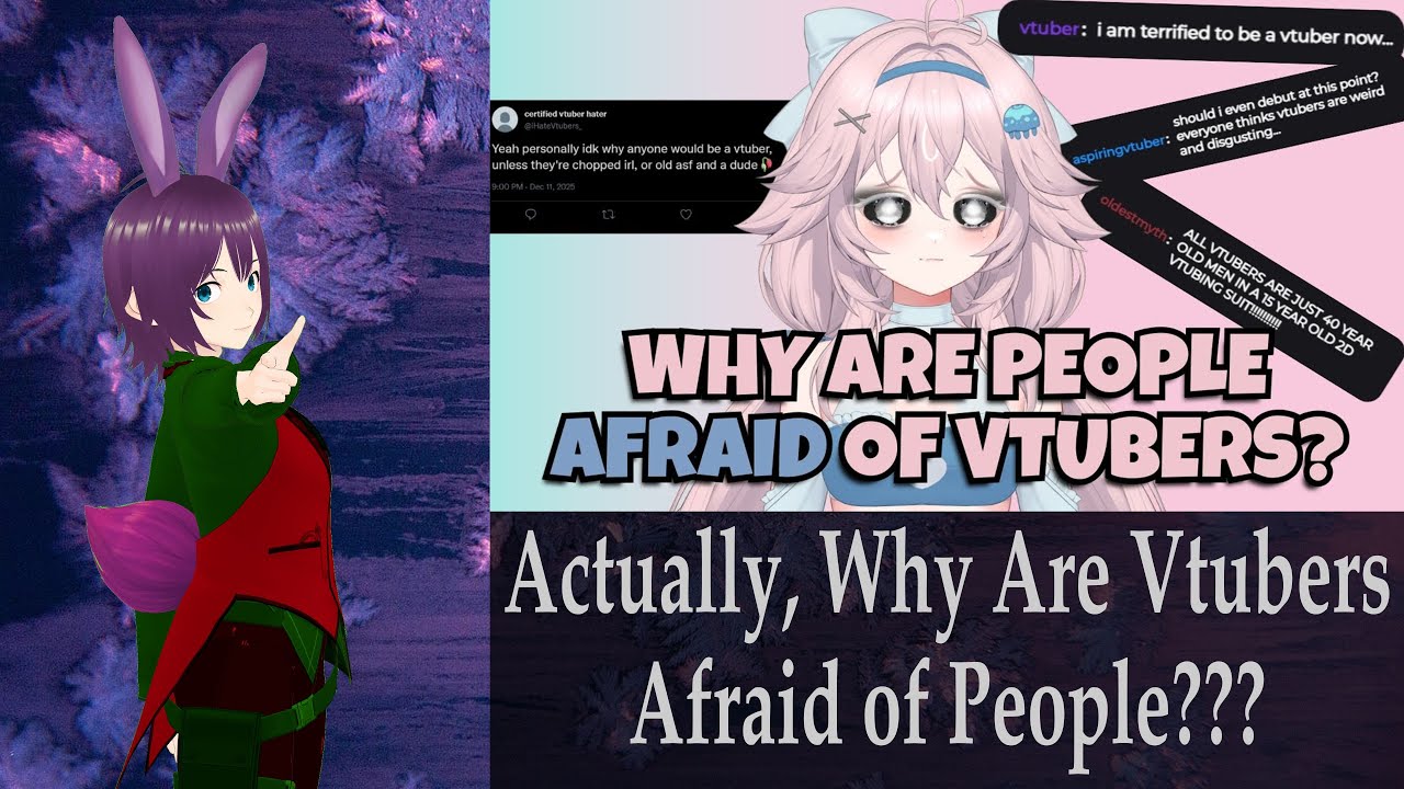Почему VTuber-ы боятся людей? || Реакция itsShyver в прямом эфире *на этот раз со звуком*