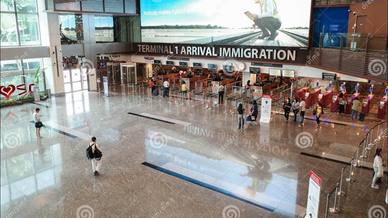 INCHEON AIRPORT ARRIVAL BEFORE IMMIGRATION CLEARANCE