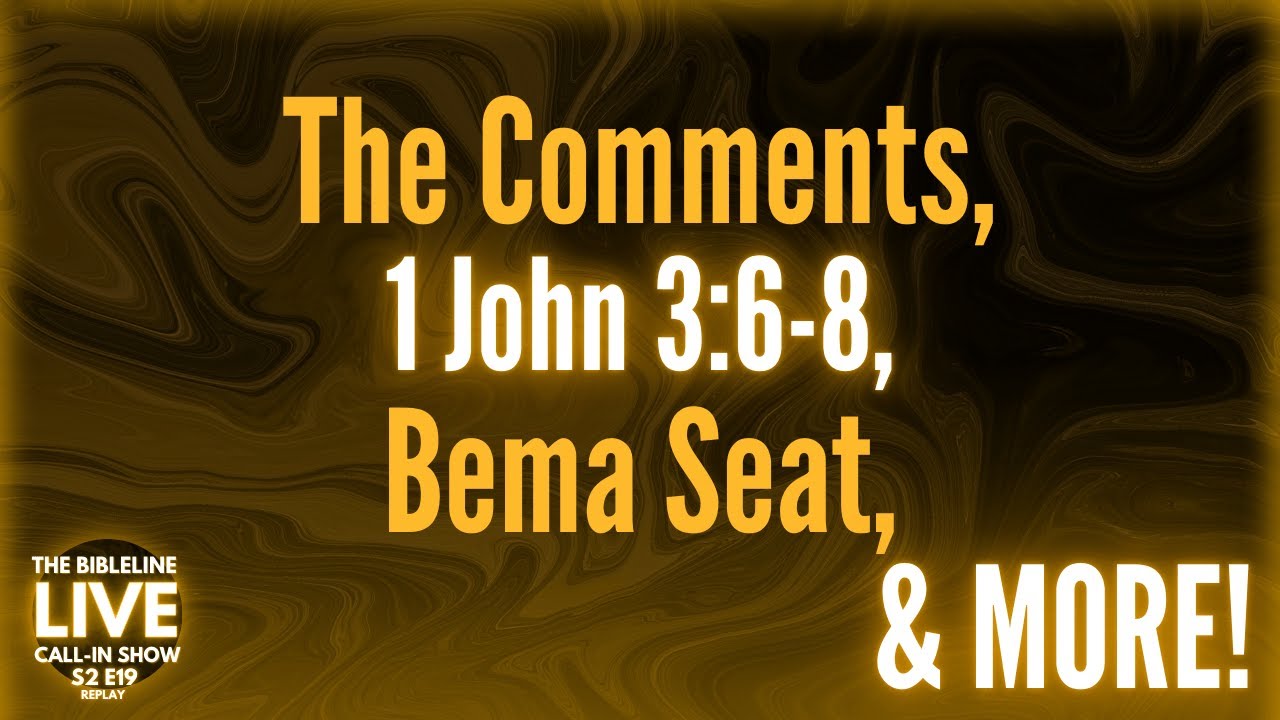 The BibleLine LIVE Show S2 E19 Replay