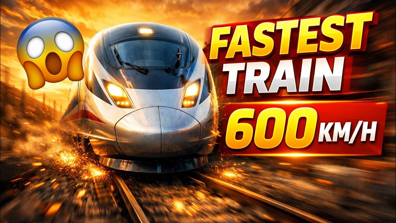 10 Minutes Non-Stop Fastest Train Journey | Ultra Speed 🚄