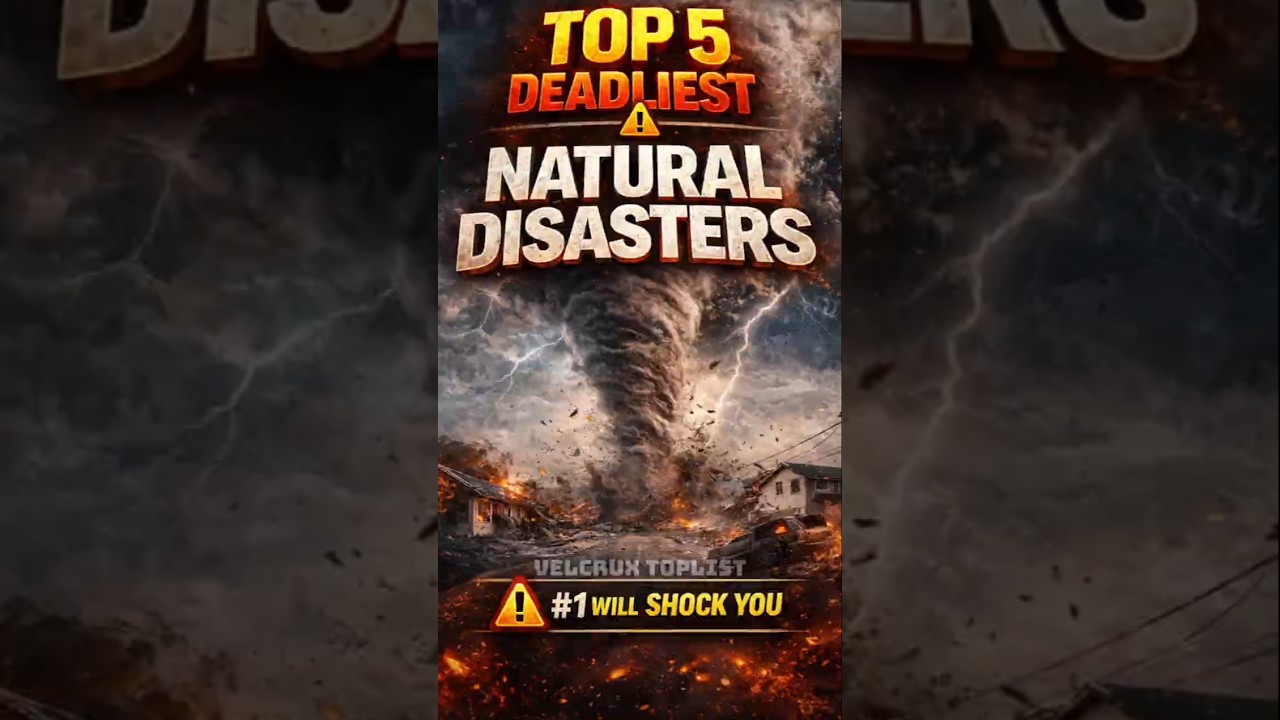 5 Most Violent Natural Disasters Ever Recorded #shorts #extreme