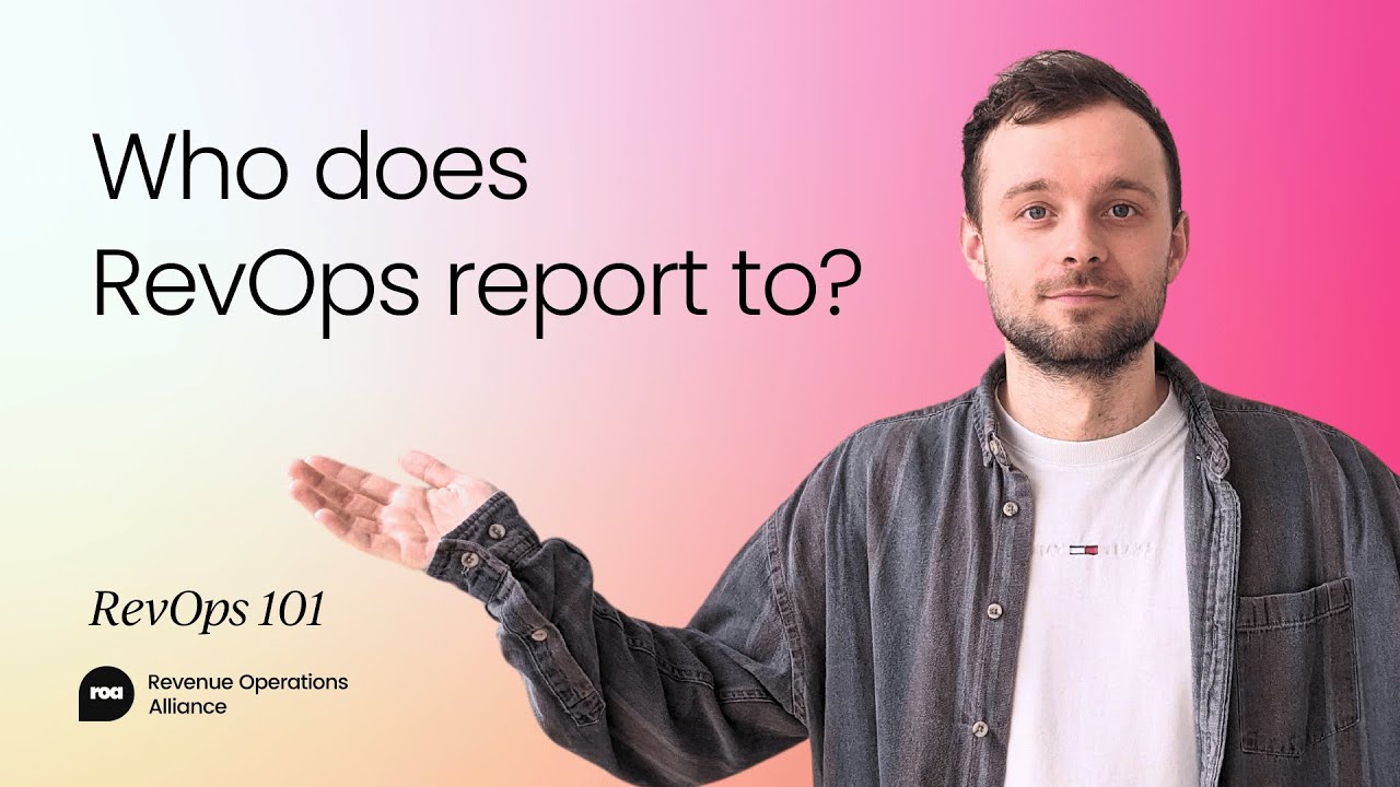 Who does RevOps report to?