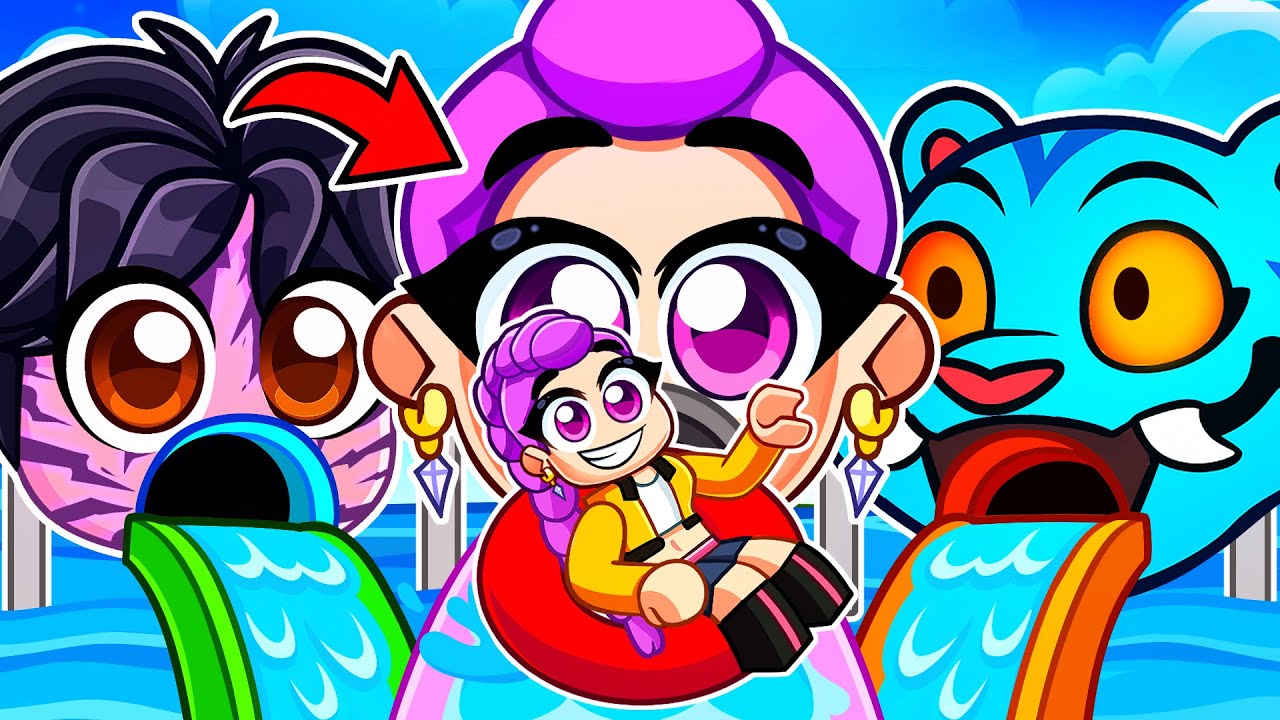 We Opened a KPOP DEMON HUNTERS WATERPARK SLIDES in Roblox!