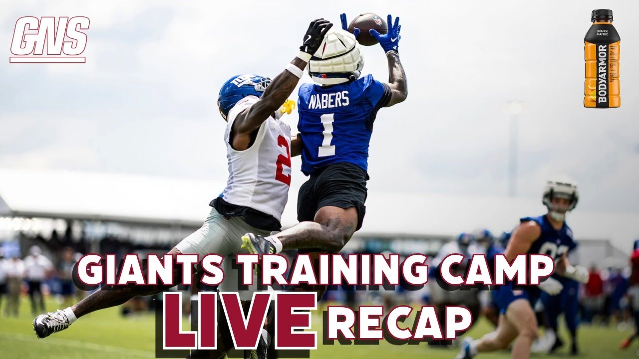 New York Giants Training Camp Recap Day 10